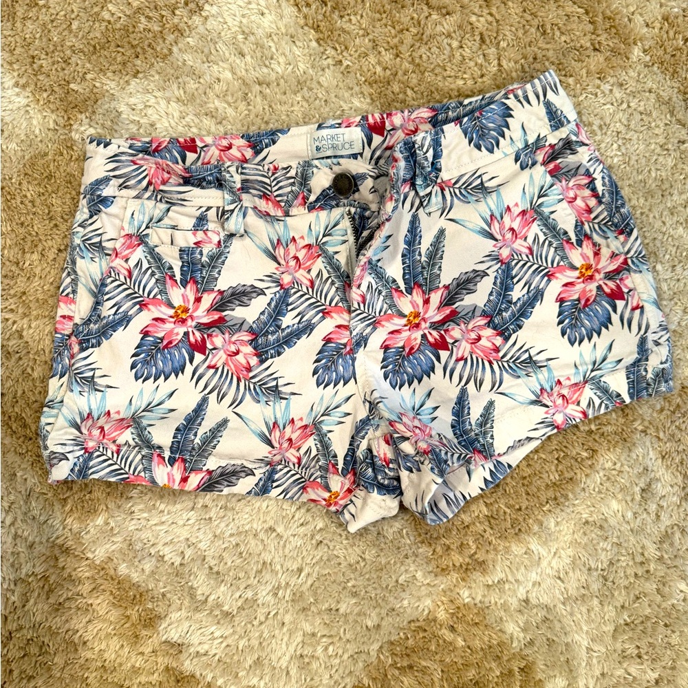 Floral Shorts